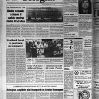 l’Unità, cronaca di Bologna, 10 novembre 1984. Biblioteca della Fondazione Gramsci Emilia-Romagna.