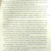 Documento redatto dalla Giunta comunale di Imola, 1976. Associazione “Paolo Pedrelli” - Archivio Storico della Camera del Lavoro di Bologna, Fondo Fiom-Cgil Bologna.