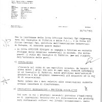 Accordo aziendale, 20 dicembre 1985. Archivio Fiom-Cgil Bologna.