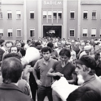 Ccnl fasi della lotta in alcune fabbriche, 10/11 luglio 1979. Archivio fotografico Fiom-Cgil Bologna.