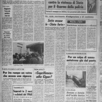 l’Unità, cronaca di Bologna, 4 gennaio 1969. Biblioteca della Fondazione Gramsci Emilia-Romagna.