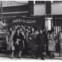 Presidio alla Giordani, 26 gennaio 1984. Archivio fotografico Fiom-Cgil Bologna.