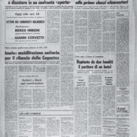l’Unità, cronaca di Bologna, 20 settembre 1977, p. 10. Biblioteca della Fondazione Gramsci Emilia-Romagna.