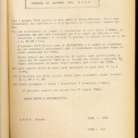 Accordo aziendale, 6 giugno 1969. Associazione “Paolo Pedrelli” - Archivio Storico della Camera del Lavoro di Bologna, Fondo Fiom-Cgil Bologna.
