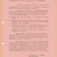 Comunicato dell’esecutivo del consiglio di fabbrica, 1 dicembre 1972. Associazione “Paolo Pedrelli” - Archivio Storico della Camera del Lavoro di Bologna, Fondo Fiom-Cgil Bologna.