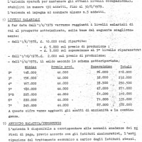 Accordo aziendale, 29 gennaio 1981. Archivio Fiom-Cgil Bologna.