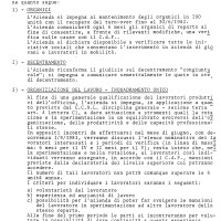 Accordo aziendale, 29 gennaio 1981. Archivio Fiom-Cgil Bologna.