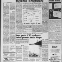 l’Unità, cronaca di Bologna, 22 aprile 1988. Biblioteca della Fondazione Gramsci Emilia-Romagna.