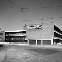 Nuovo stabilimento Minganti inaugurato nel 1958. Museo del Patrimonio Industriale, fondo Minganti