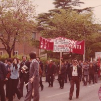 Festa del lavoro, 1 maggio 1977. Archivio Cgil Imola.