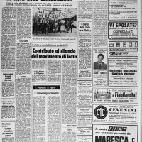 l’Unità, cronaca di Bologna, 19 settembre 1971. Biblioteca della Fondazione Gramsci Emilia-Romagna.