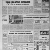 l’Unità, cronaca di Bologna, 9 febbraio 1984. Biblioteca della Fondazione Gramsci Emilia-Romagna.
