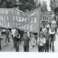 Sciopero dell’industria, 15 luglio 1981. Archivio fotografico Fiom-Cgil Bologna.