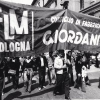 Sciopero Industria-Agricoltura per i “Contratti”, 8 maggio 1979. Archivio fotografico Fiom-Cgil Bologna.