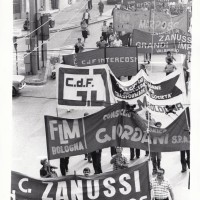 Manifestazione nazionale a Bologna della “Componentistica”, 19 settembre 1980. Archivio fotografico Fiom-Cgil Bologna.