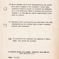 Modulo referendum Cogne, 15 novembre 1969. Archivio Cgil Imola.
