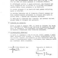 Verbale di accordo aziendale, 20 dicembre 1985.
Archivio Fiom-Cgil Bologna