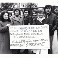 Assemblea aperta all’Arco, 3 febbraio 1982. Archivio fotografico Fiom-Cgil Bologna.