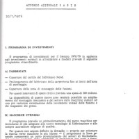 Accordo aziendale, 30 gennaio 1978. Archivio Fiom-Cgil Bologna.