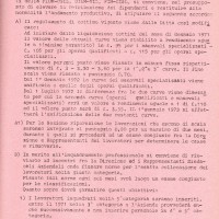 Accordo aziendale, 30 dicembre 1970. Archivio Fiom-Cgil Bologna.