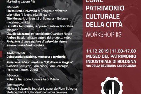 I luoghi del lavoro e della produzione industriale come patrimonio culturale della città