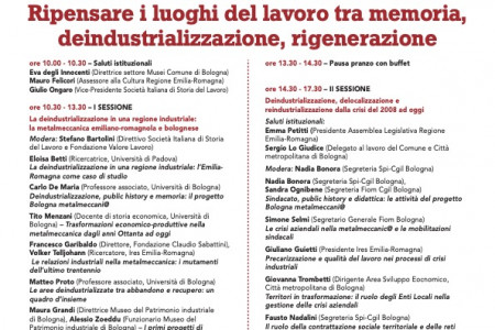 Ripensare i luoghi del lavoro tra memoria, deindustrializzazione, rigenerazione